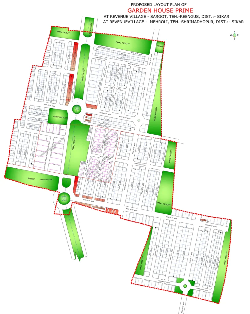 Garden House Prime Map